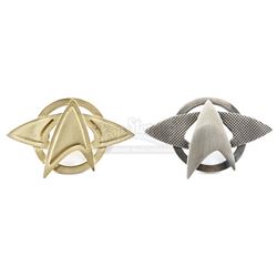STAR TREK (2009) and STAR TREK INTO DARKNESS (2013) - Starfleet Pin Set