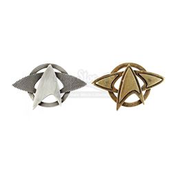 STAR TREK (2009) and STAR TREK INTO DARKNESS (2013) - Starfleet Pin Set