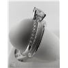 Image 2 : 18K WHITE GOLD DIAMOND ENGAGEMENT/BAND RING SET