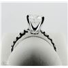Image 3 : 14K WHITE GOLD DIAMOND ENGAGEMENT SET