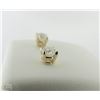 Image 3 : 14K  YELLOW GOLD DIAMOND STUD EARRINGS