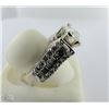 Image 3 : 18K WHITE GOLD DIAMOND ENGAGEMENT RING