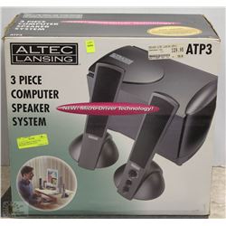 ALTEC LANSING COMPUTER SPEAKER SYSTEM WITH
