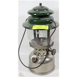COLEMAN OIL LANTERN. ** WITH OIL IN LANTERN **