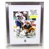 Image 1 : TRAVIS MOEN GUARANTEED AUTHENTIC AUTOGRAPH FRAMED