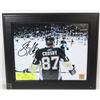 Image 1 : SIDNEY CROSBY SIGNED PITTSBURGH PENGUINS PICTURE