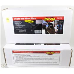 PAIR OF DELUXE DOOR MOUNT MIRROR