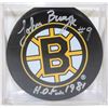 Image 1 : JOHN BUCYK SIGNED OFFICIAL NHL BOSTON BRUINS PUCK