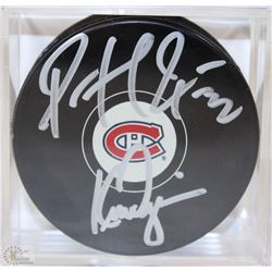 KEN DRYDEN AMD PATRICK ROY SIGNED OFFICIAL NHL