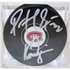 Image 1 : KEN DRYDEN AMD PATRICK ROY SIGNED OFFICIAL NHL