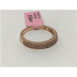 #33-10K ROSE GOLD DIAMOND RING