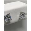 Image 1 : #41-10K CUBIC ZIRCONIA EARRINGS