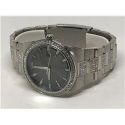 #48-BOLUVA MEN'S WATCH WITH CRYSTALS