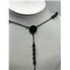Image 2 : #50-STAINLESS STEEL ALL BLACK, MEN'S NECKLACE