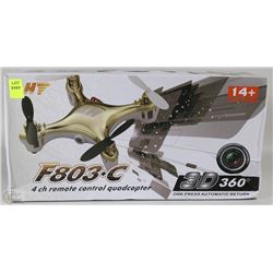 NEW F803-C 4CH REMOTE CONTROL QUADCOPTER