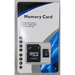 NEW 32GB MICRO SD CARD WITH ADAPTOR
