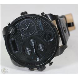 DIESEL  3-BAR LARGE FACED MENS WATCH