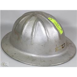VINTAGE ALUMINUM SAFETY HELMET LOS ANGELES