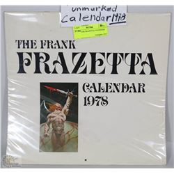 1978 FRANK FRAZETTA CALENDAR