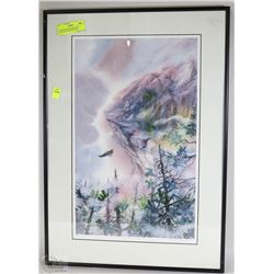 LIMITED EDITION FRAMED PRINT OF A PAINTING BY GRANT WEISS