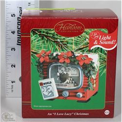 I LOVE LUCY  LIGHT AND SOUND ORNAMENT