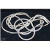 Image 1 : 17'' SERPENTINE STERLING WEAVE DESIGN NECKLACE
