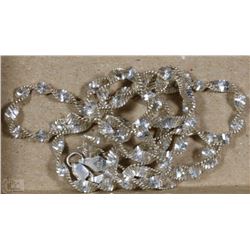 925 ITALY LADIES TWISTED HERRINGBONE  STERLING