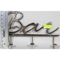 METAL "BAR" COAT HANGER