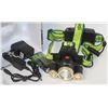 Image 1 : 6000 LUMEN TACTICAL LED HEADLIGHT WITH 2 CHARGERS