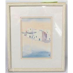 FRAMED SIGNED MADDEN PRINT