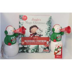 NEW RECORDABLE CHRISTMAS STORYBOOK IN ENGLISH