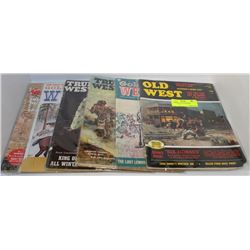 STACK OF 6- 1970'S WESTERN MAGAZINES