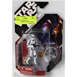 NEW STAR WARS 2007 STORMTROOPER ACTION FIGURE