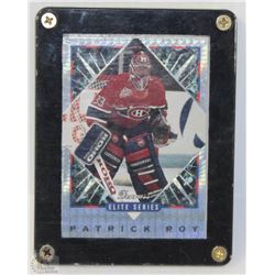 PATRICK ROY ELITE SERIES FRAMED CARD