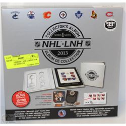 NEW 2013 SERIES 1 NHL COLLECTOR ALBUM LE WITH COA