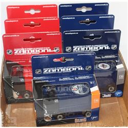 NEW 7PC NHL CDN TEAMS MODEL ZAMBONI'S (1:43 SCALE)