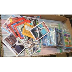 BOX OF 2300 BASEBALL CARDS (SOME AUTOGRAPHED)