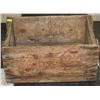 Image 1 : VINTAGE PEPSI-COLA WOODEN CRATE (19"X12")