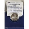 Image 1 : 1992 CANADIAN SILVER (92.5) 25 CENT COIN