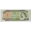 Image 1 : 1969 $20 CANADA BANKNOTE VIVID COLORS LOW NUMBER