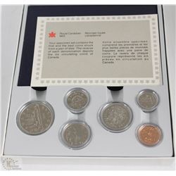 1984 CANADA SPECIMEN SET WITH CASES AND BOX