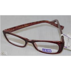 LADIES FOSTER GRANTS +2.50 EYEGLASSES