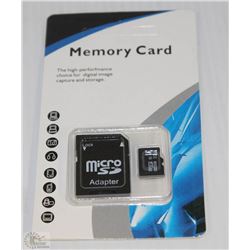 NEW 32GB MICRO SD CARD WITH ADAPTOR