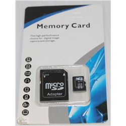 NEW 32GB MICRO SD CARD WITH ADAPTOR