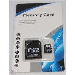 NEW 32GB MICRO SD CARD WITH ADAPTOR