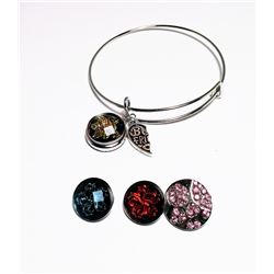 CHUNK SNAP BANGLE BRACELET