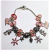 Image 1 : PINK PANDORA STYLE XMAS THEME BRACELETS