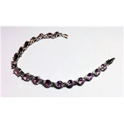 SWAROVSKI CRYSTAL ELEMENTS TENNIS BRACELET