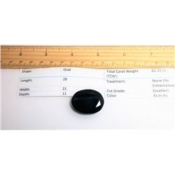 RARE NATURAL OVAL FLUORITE GEMSTONE