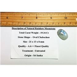 OVAL MOONSTONE CABACHON GEMSTONE